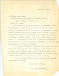 Letter From Francis Mairs Huntington-Wilson to H. Birchard Taylor, November 8, 1939 by Francis Mairs Huntington-Wilson
