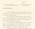 Commentary on a Statement From Herbert Hoover and Others, 1941-1943