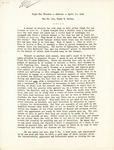Fight for Freedom Address, April 19, 1941