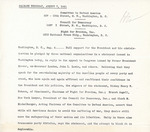 Statement of Support, August 7, 1941 by Henry W. Hobson, Ernest Angell, and Clark M. Eichelberger