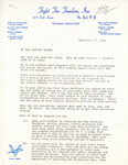 Letter From A. Liddon Graham to Chapter Heads, September 27, 1941