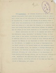 Notes on Official Receptions, June 8, 1911