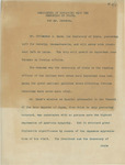 Memorandum of Interview With the Secretary of State, 1912