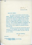 Letter From Francis Mairs Huntington-Wilson to Frank E. Harkness, February 17, 1909 by Francis Mairs Huntington-Wilson
