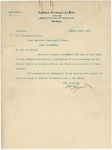 Letter From Frank P. Sargent to Francis Mairs Huntington-Wilson, January 16th, 1908