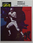Grizzly Gridder Ursinus College Official Football Program, November 9, 1974 by Sports Information Department
