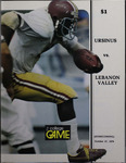 Grizzly Gridder Ursinus College Official Football Program, October 27, 1979 by Sports Information Department, Michael Cash, and David Garner
