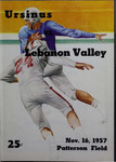 Grizzly Gridder Ursinus College Official Football Program, November 16, 1957 by Varsity Club