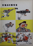 Grizzly Gridder Ursinus College Official Football Program, November 22, 1958 by Varsity Club