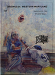 Grizzly Gridder Ursinus College Official Football Program, September 22, 1984
