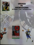 Grizzly Gridder Ursinus College Official Football Program, September 9, 1989