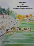 Grizzly Gridder Ursinus College Official Football Program, October 27, 1990 by Sports Information Department and Dave Sherman
