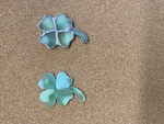 Glass Clovers in Progress by IDS-110 Students