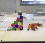 Example Work: Honeycomb and Bear by Casey Schwarz