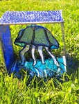 Glass Jellyfish by Catherine Stump