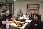 Glass Bear in Progress 3 by Donald Lattanze, Katherine Rubinkam, Gabriella Vassalluzzo, and Jenna Saidi