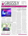 The Grizzly, May 9, 2019 by Courtney A. DuChene, William Wehrs, Sam Isola, Johnny Myers, Thomas Bantley, David Mendelsohn, Thomas Garlick, and Zack Muredda