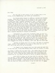 Letter from Linda Grace Hoyer to John Updike, December 3, 1950 by Linda Grace Hoyer