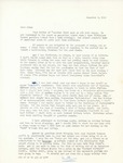 Letter from Linda Grace Hoyer to John Updike, December 6, 1950 by Linda Grace Hoyer