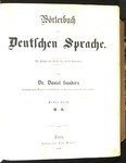 Wörterbuch der Deutschen Sprache: Mit Belegen von Luther bis auf die Gegenwart by Daniel Sanders
