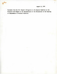 Statement from the U.S. People's Delegation to the Special Committee on the Situation with Regard to the Implementation of the Declaration on the Granting of Independence to Colonial Countries, August 14, 1979 by United States People's Delegation