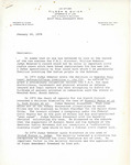 Letter Regarding Judge William Webster, January 26, 1978