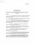 Resolution of the Navajo Tribal Council: Administration and Maintenance of Cemeteries and Burial in Navajo Cemeteries, February 12, 1958