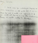 Letter from Laurie to Congress by Laurie