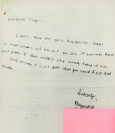 Letter from Margaret to Congress by Margaret