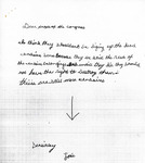 Letter from Torie to Congress by Torie