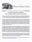 Myrin Library News, Vol. 9 No. 5, May 1996
