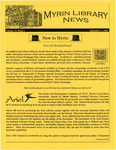 Myrin Library News, Vol. 12 No. 1, September 1998 by Myrin Library Staff