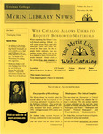 Myrin Library News, Vol. 14 No. 2, November 2000 by Myrin Library Staff