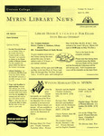 Myrin Library News, Vol. 15 No. 4, April 2002