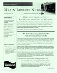 Myrin Library News, Vol. 16 No. 2, November 2002 by Myrin Library Staff