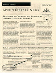 Myrin Library News, Vol. 16 No. 4, February 2003