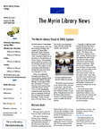 Myrin Library News, Vol. 18 No. 1, January 2006 by Myrin Library Staff, Charlie Jamison, Diane Skorina, and Carolyn Weigel
