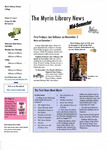 Myrin Library News, Vol. 19 No. 2, October 2006 by Myrin Library Staff, Charlie Jamison, Diane Skorina, and Lindsay Sakmann