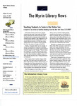 Myrin Library News, Vol. 19 No. 3, January 2007 by Myrin Library Staff, Geoffrey Nunberg, Diane Skorina, and Lindsay Sakmann