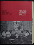 Ursinus College Bulletin, September 1976 by William Schuyler Pettit, Andrea A. Vaughan, Jane Widmann, Blanche Allen, Peter G. Jessup, and Howard R. Bowen