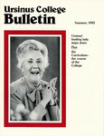 Ursinus College Bulletin, Summer 1983 by Andrea A. Vaughan, Richard P. Richter, Annette V. Lucas, Nicholas O. Berry, and John W. Shuck