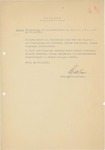 Statement from Hans Schwalm, September 18, 1942. by Hans Schwalm