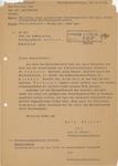 Letter from Rudolf Brandt of Heinrich Himmler's Personal Staff to SS-Gruppenführer Berger of the SS Main office, September 28,1942 by Rudolf Brandt