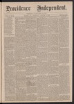 Providence Independent, V. 2, No. 9, Thursday, August 3, 1876