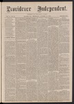 Providence Independent, V. 2, No. 19, Thursday, October 19, 1876