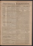 Providence Independent, V. 3, Thursday, November 1, 1877, [Whole Number: 124]