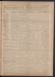 Providence Independent, V. 3, Thursday, November 29, 1877, [Whole Number: 128]