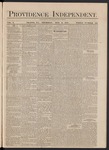 Providence Independent, V. 3, Thursday, May 2, 1878, [Whole Number: 149]
