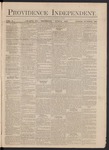 Providence Independent, V. 3, Thursday, June 6, 1878, [Whole Number: 156]