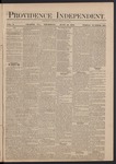 Providence Independent, V. 5, Thursday, June 19, 1879, [Whole Number: 210]